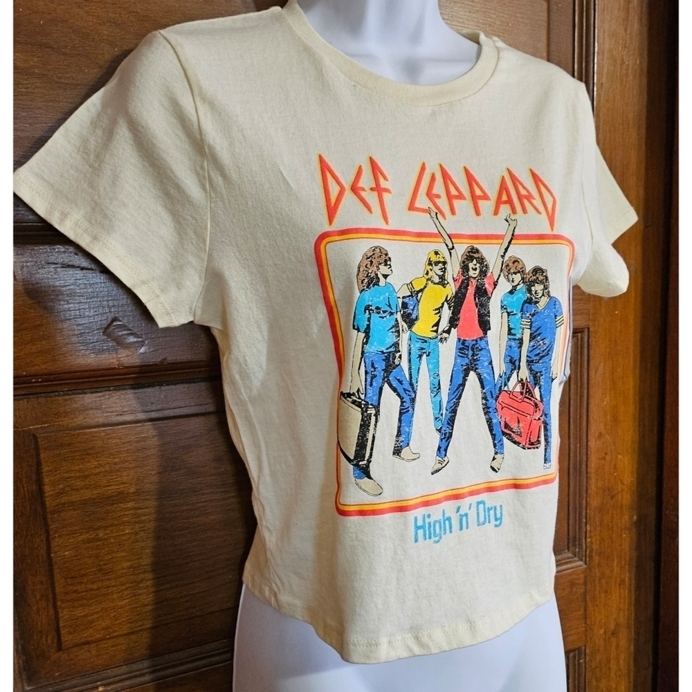 Def Leppard Crop Top - Picture 6 of 14